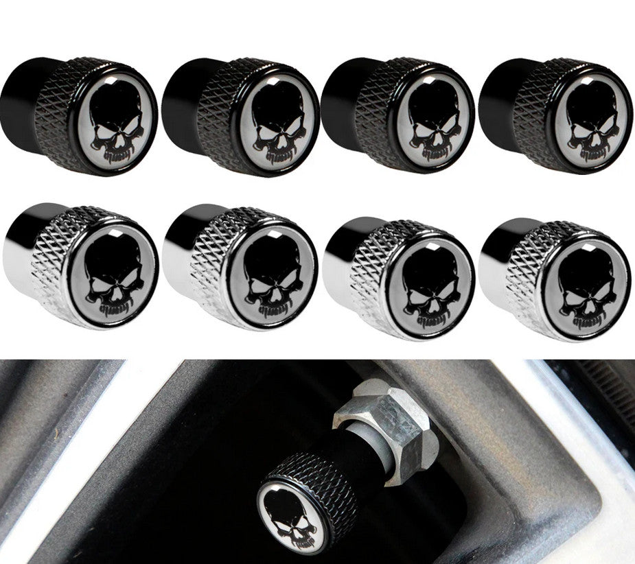 4-piece car tire valve cover rod air dust cover dustproof blue rocket for BMW