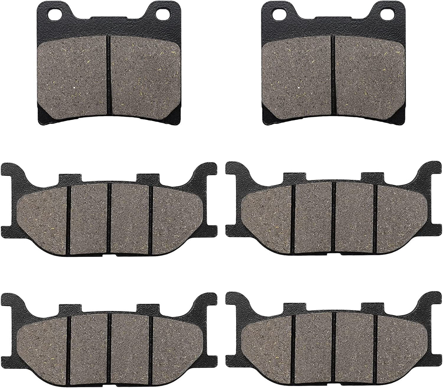 Brake Pads for Yamaha XVS1100 Vstar 1100 Custom Midnight/Dragstar 1100 XVS1100
