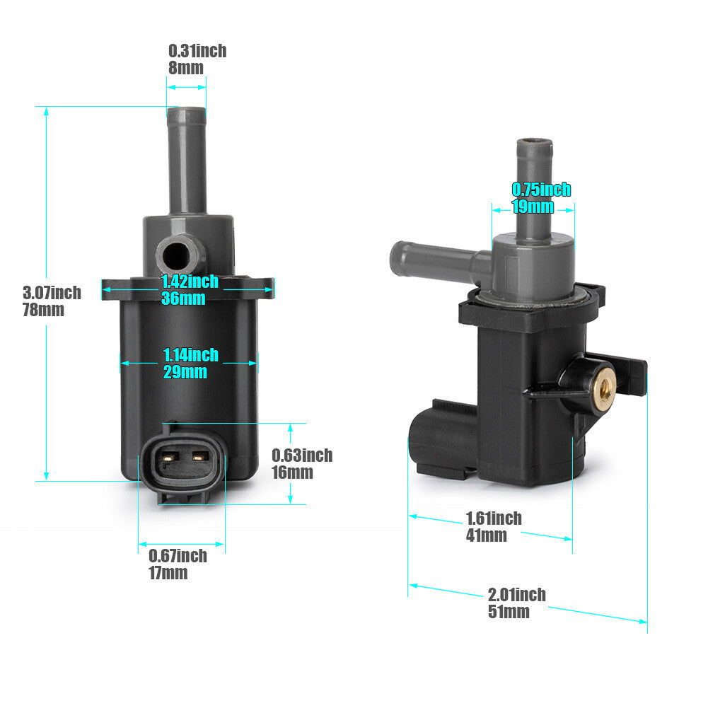 Vapor Canister Purge Valve Solenoid for Toyota for Avalon for Lexus for Scion 90910-12259 US