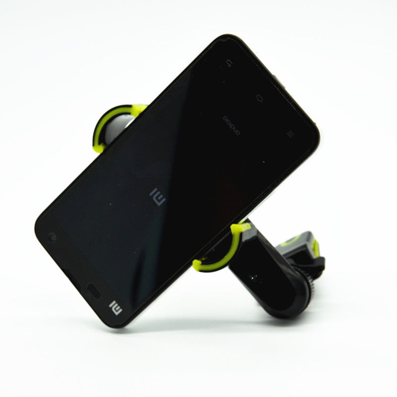 Car Vent Outlet Universal Phone Holder Cradle Scalable Rocker Arm Bracket Clip