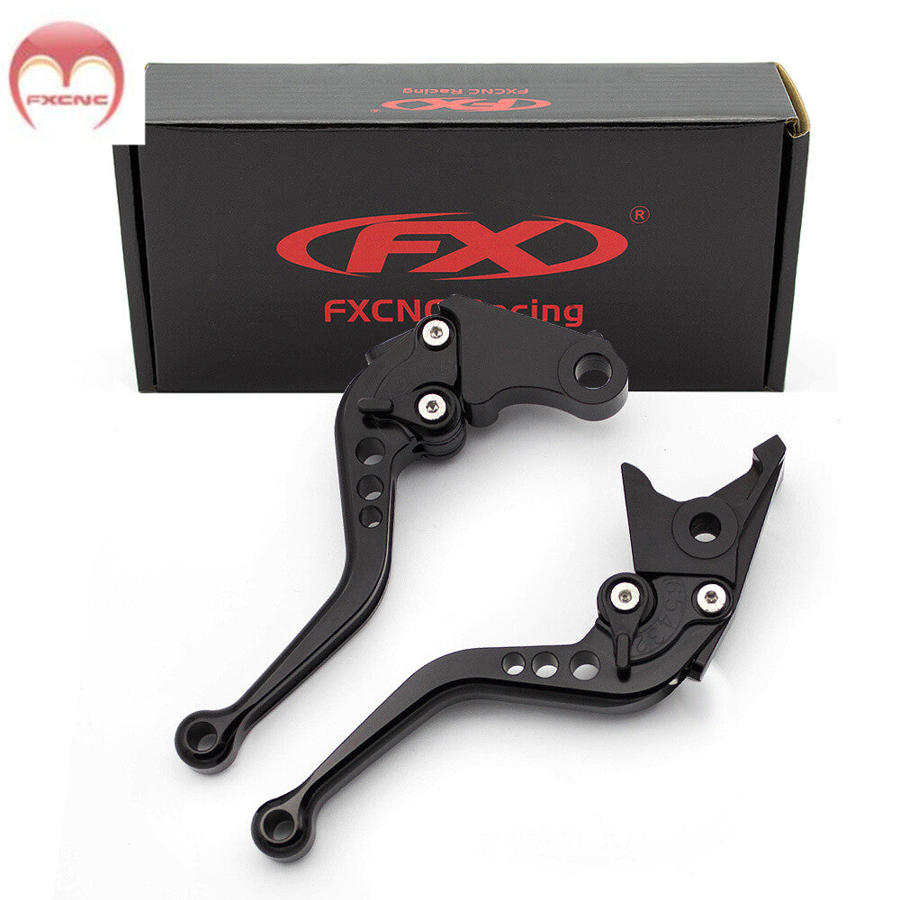 Adjustable CNC short clutch brake lever for Yamaha TMAX 500T, maximum 500cc, 2001-2007.