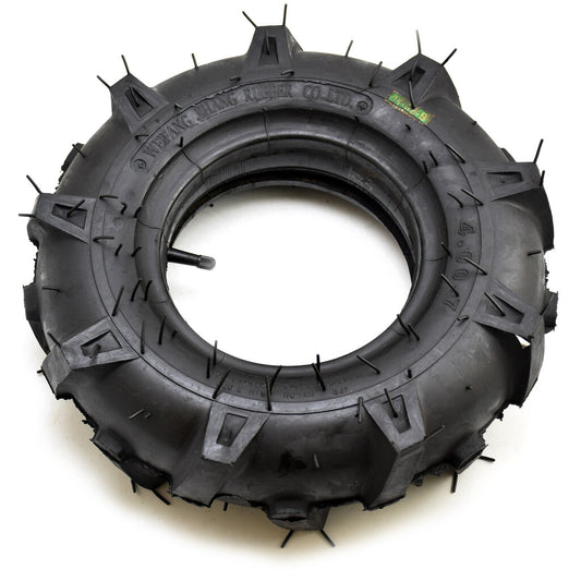 4.00-7 Tires Tubeless 4PR Tractor Tread Lawn Mower Tires Replacement for Golf Cart