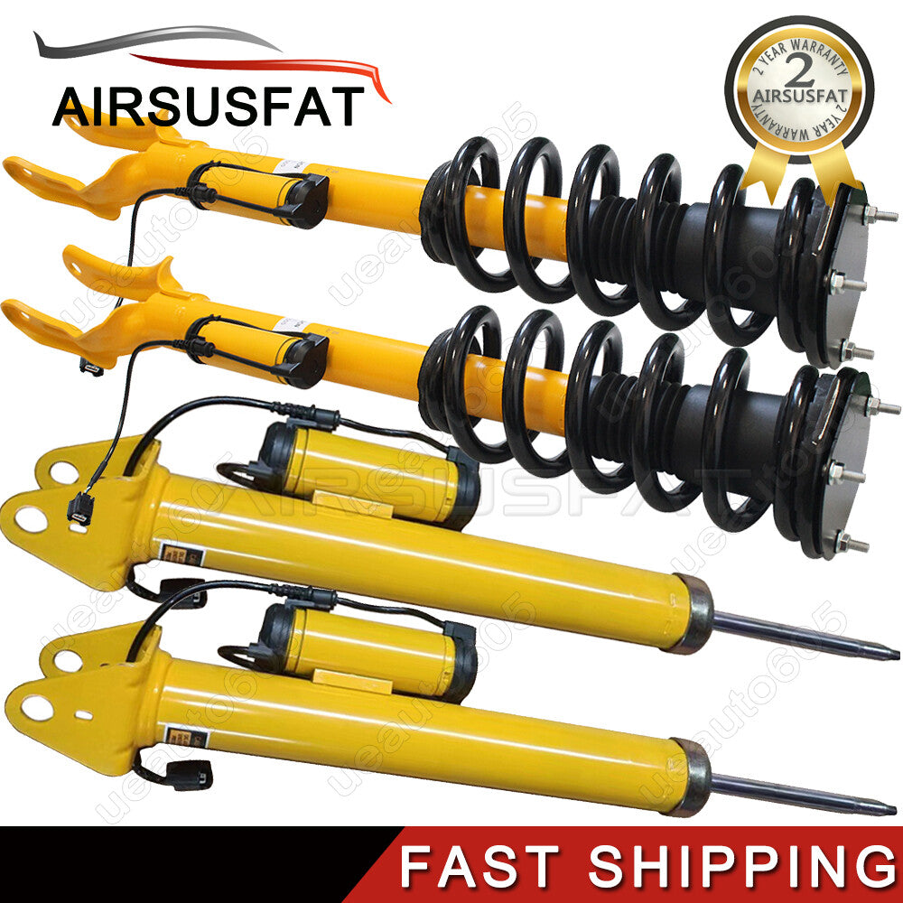 4x Front Rear Shock Absorbers w/Electric for Jeep Grand Cherokee SRT 2012-2015