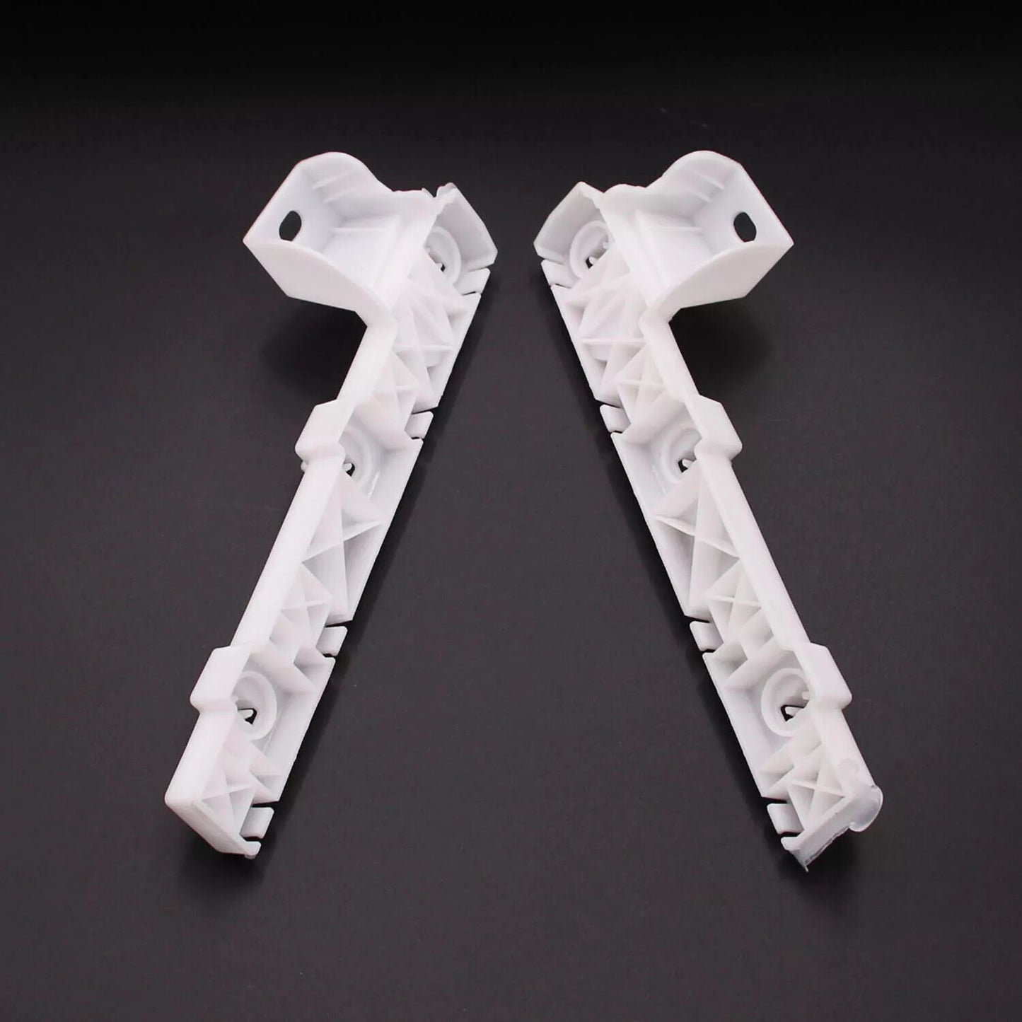 for Mitsubishi Lancer 08-17 Front Left Right Side Bumper Bracket Pair 6400A404