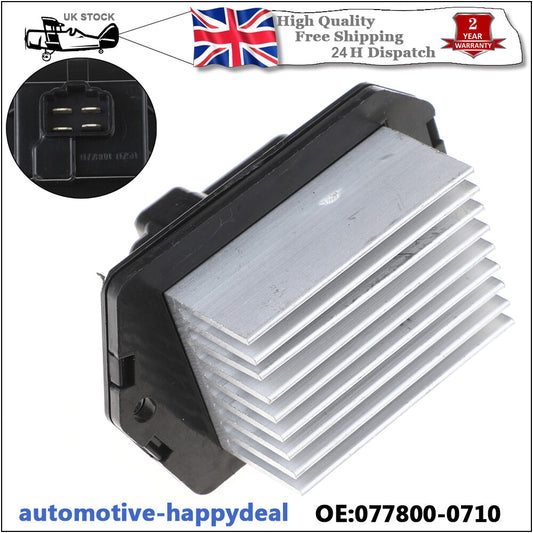 Blower Motor Fan Heater Resistor 077800-0710 for HONDA CRV 2002-2012