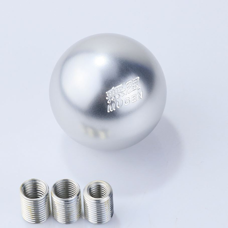 Car Gear Shift Knob Mugen Silver Aluminum Alloy for Honda for Civic Accord EG/EK GK5 Fit