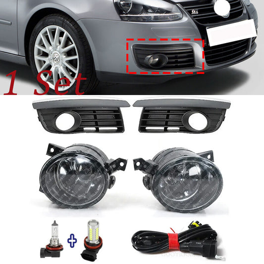This kit is suitable for Volkswagen for Jetta V MK5 2006-2011, including front bumper fog light covers and wiring.