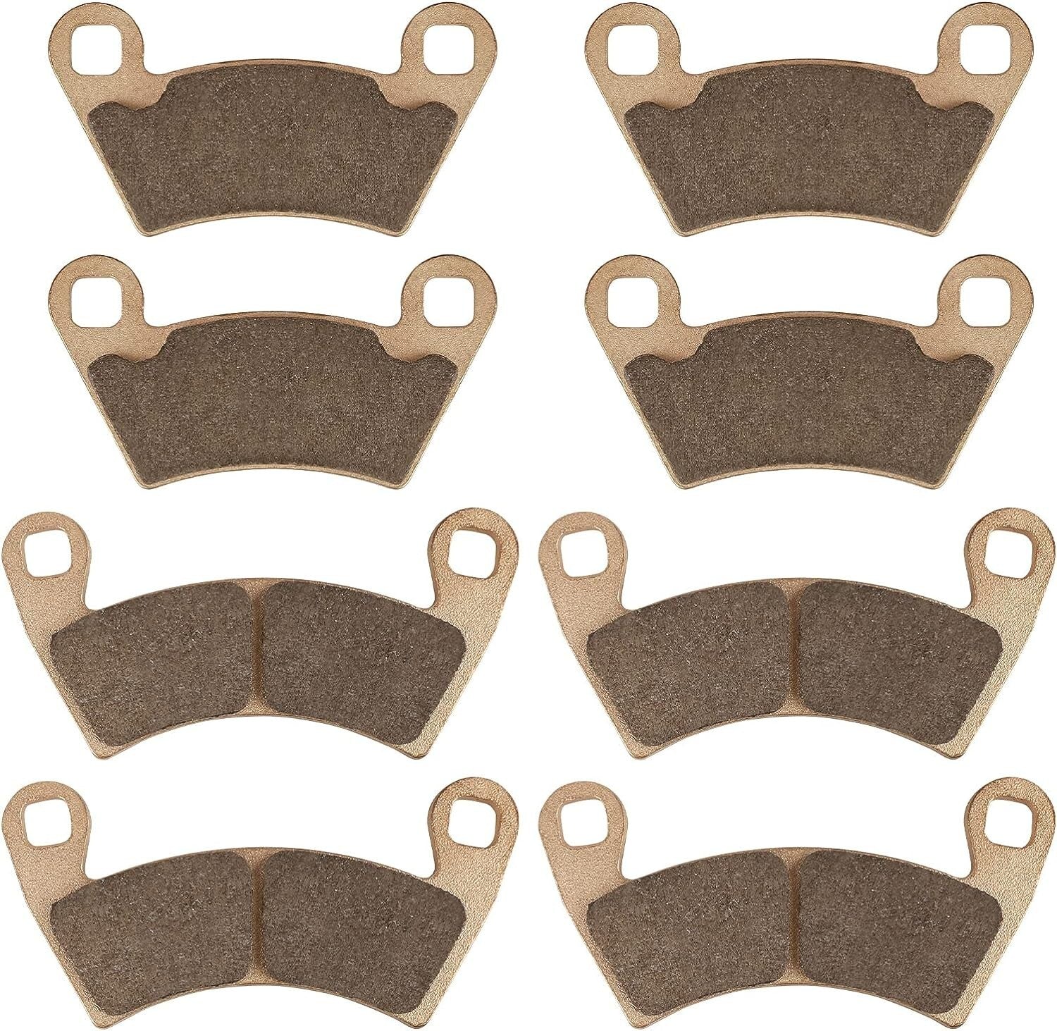 Brake Pads Front and Rear for Polaris Ranger XP 900 2012-2018 for Polaris Ranger 500