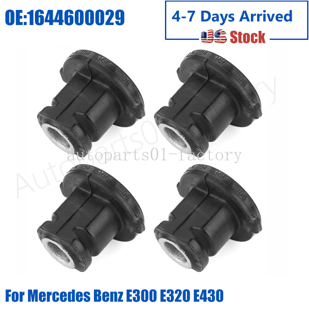 4PCS Steering Rack Mount Bushing 1644600029 for Mercedes-Benz E300 E320 E430