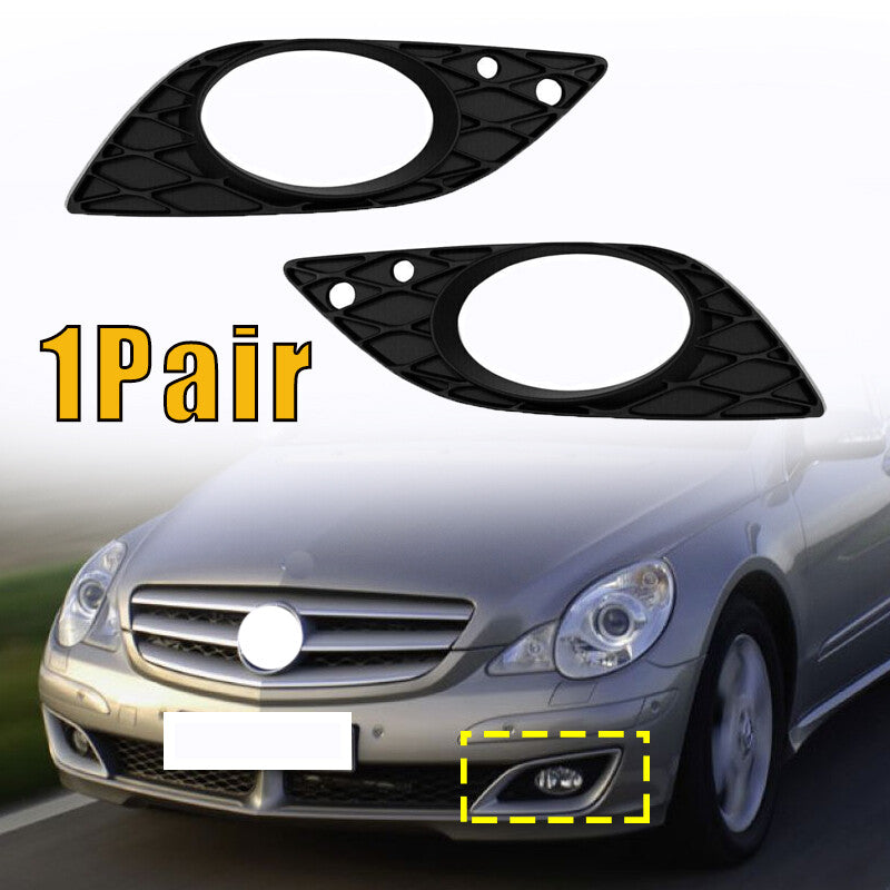 New 2X Front Fog Light Bezel For 2006-2010 for Mercedes-Benz R350 MB1039179