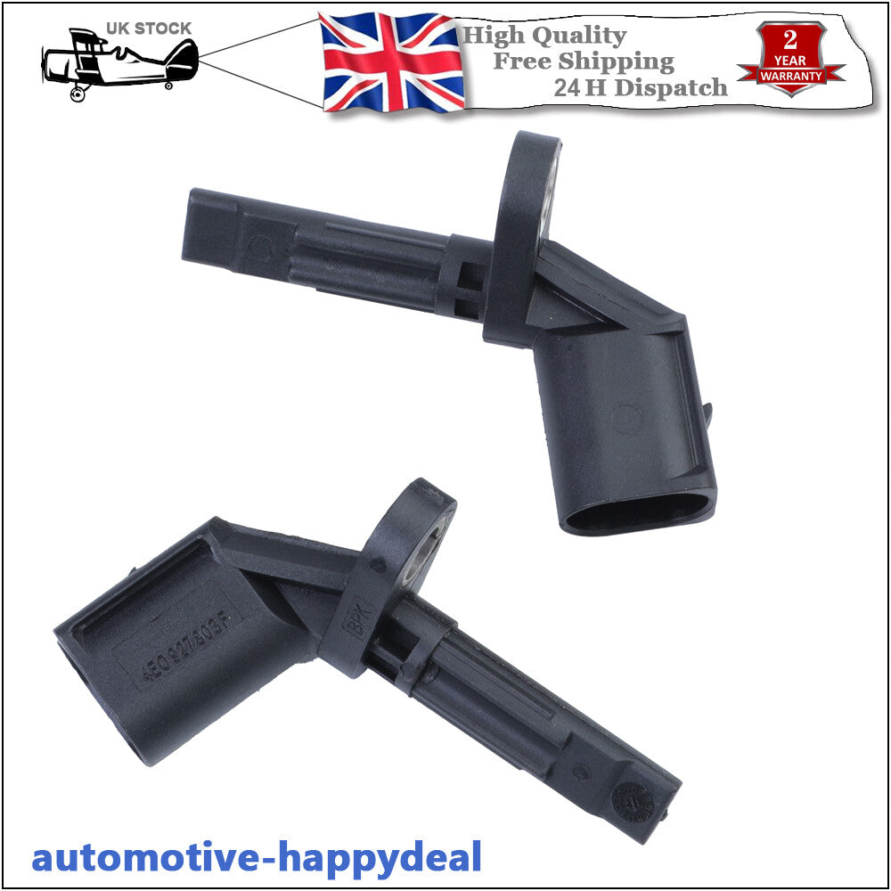 ABS Wheel Speed Sensor Left + Right for Audi A4 A5 A6 Q5 4E0927803F 4E0927804