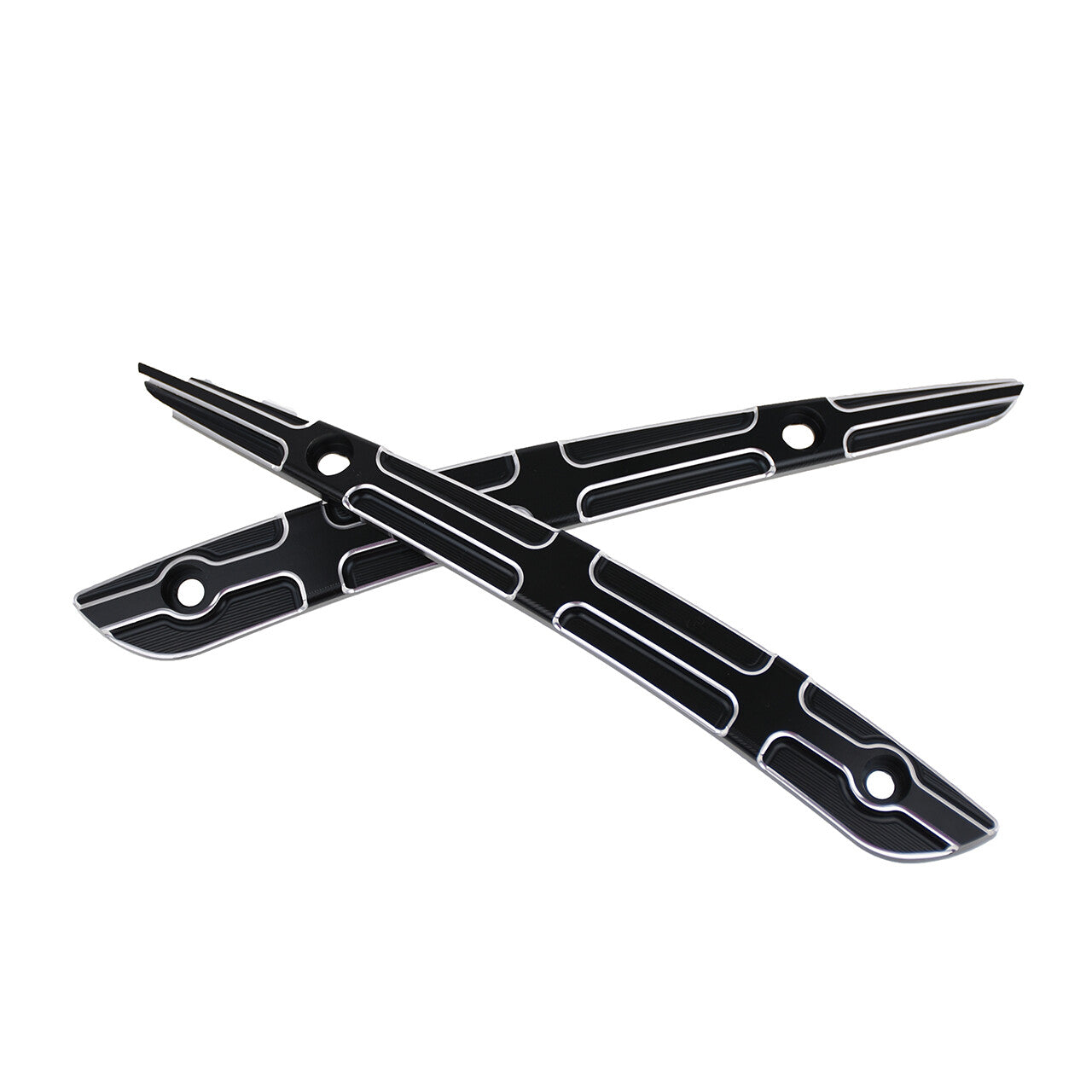 2x Windshield Windscreen Split Side Trims Fits for Harley Road Glide 2015-2023
