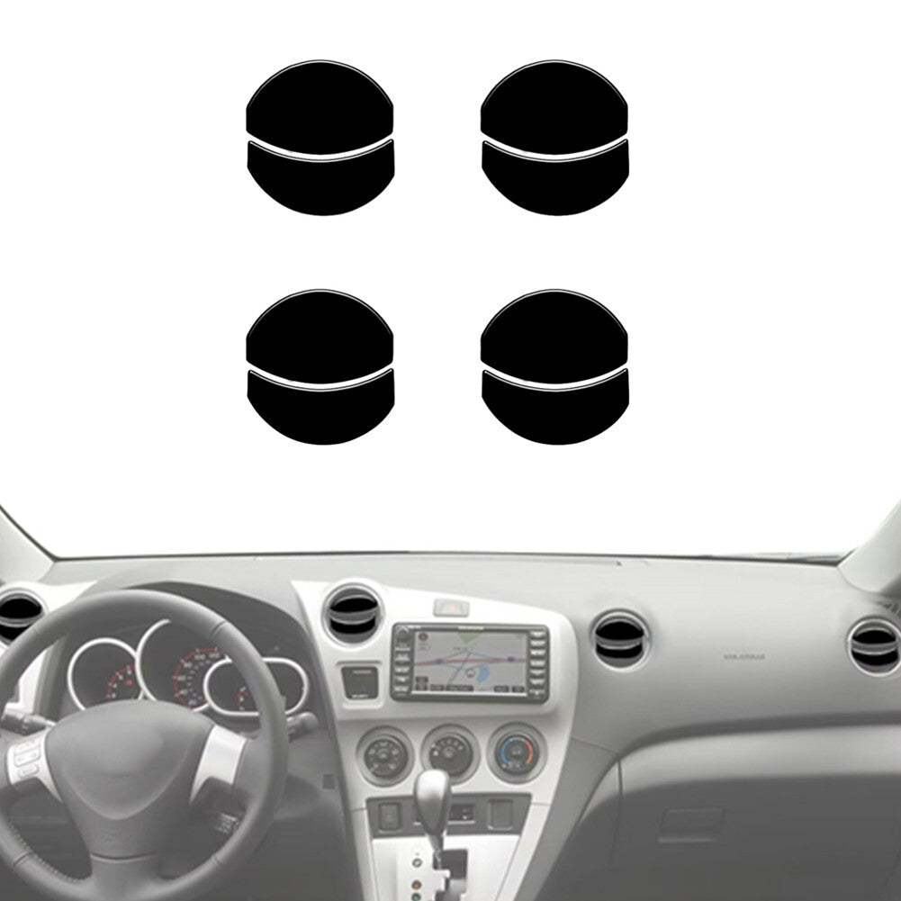 Gloss Black Interior Full Sets Cover Trim Kit for Toyota Matrix 2009-2014
