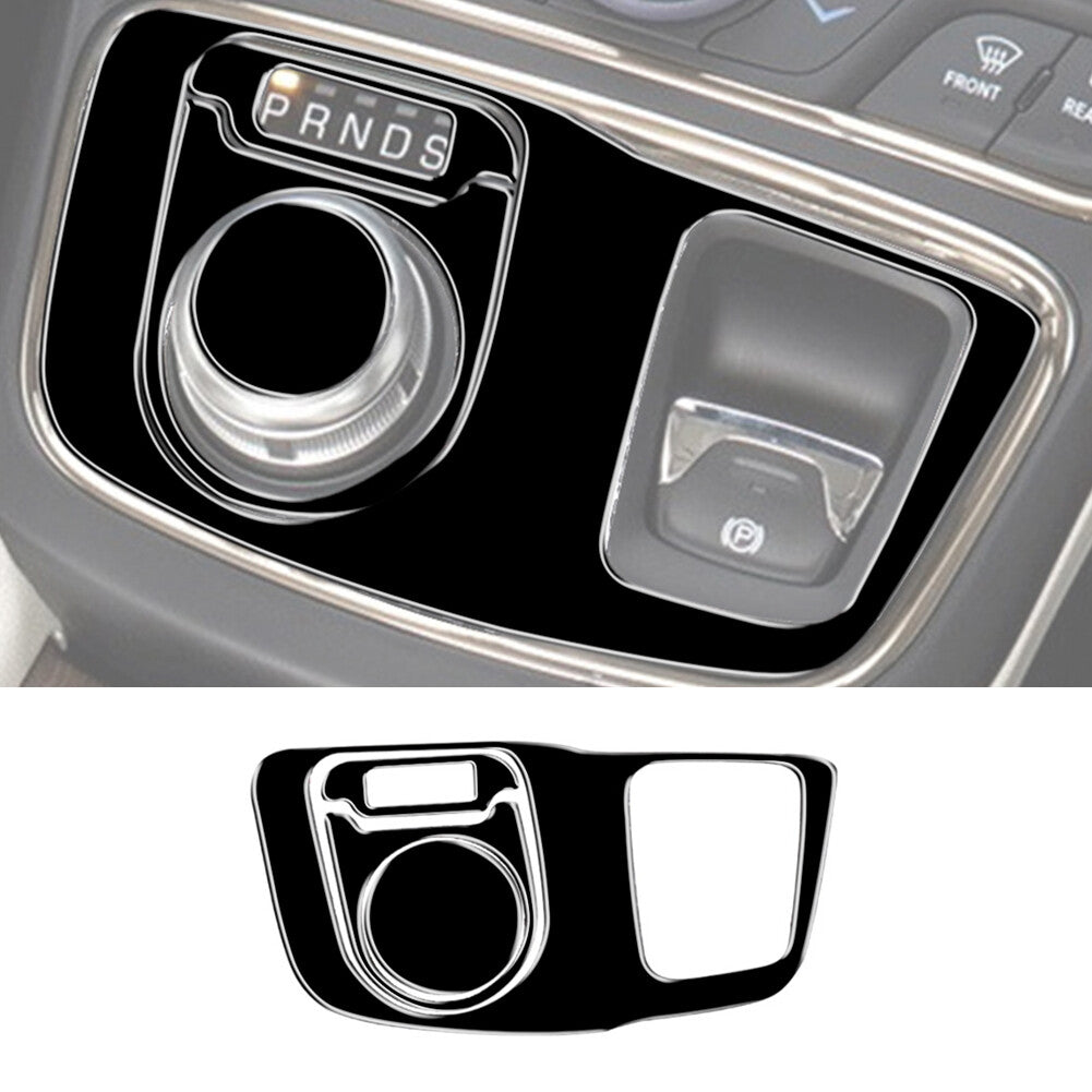 4X Gloss Black Center Gear Shift Panel Cover Trim for Chrysler 200 2015-2017
