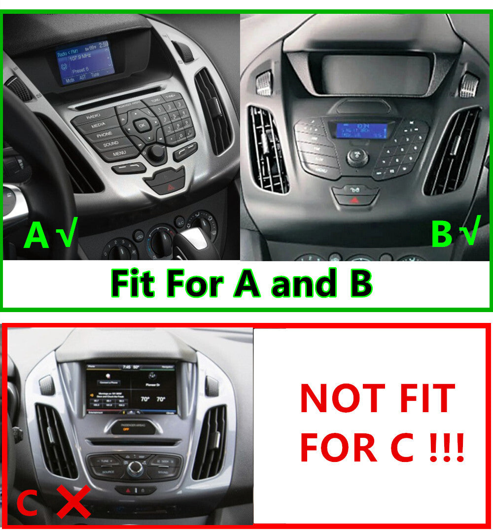 For 2014-2018 for Ford Transit Connect Stereo Radio GPS Head Unit Carplay 4+32GB 9