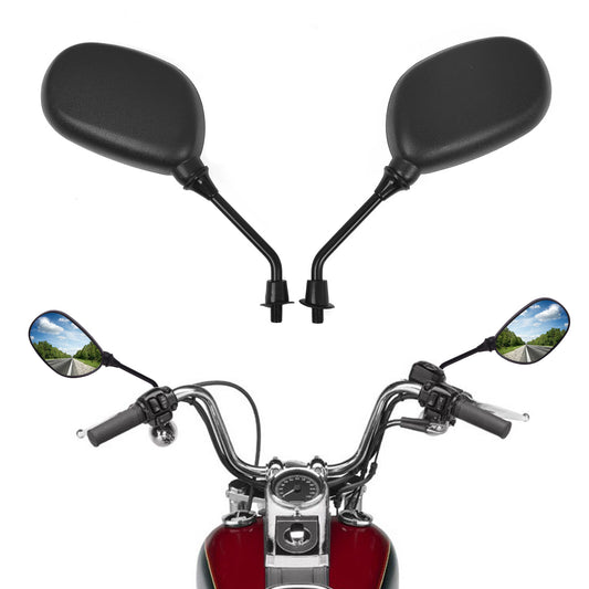 ATV Universal 8mm Rear View Side Mirrors 7/8 Handlebar Mount For Honde for Yamaha