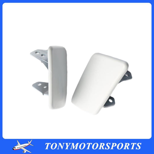 Headlight Washer Spray Cover Cap Pair R+L Fit for BMW X1 E84 2009 2010 2011 2012
