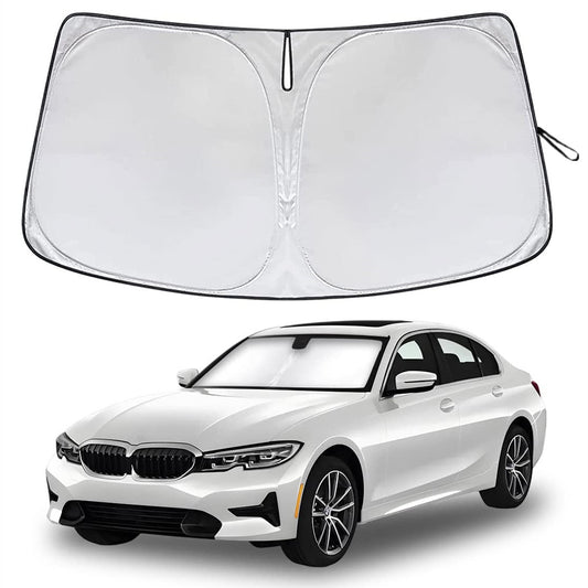 for BMW 540i E60 F11 G30 2000-2023 Car Windshield Sun Shade Foldable Front Cover