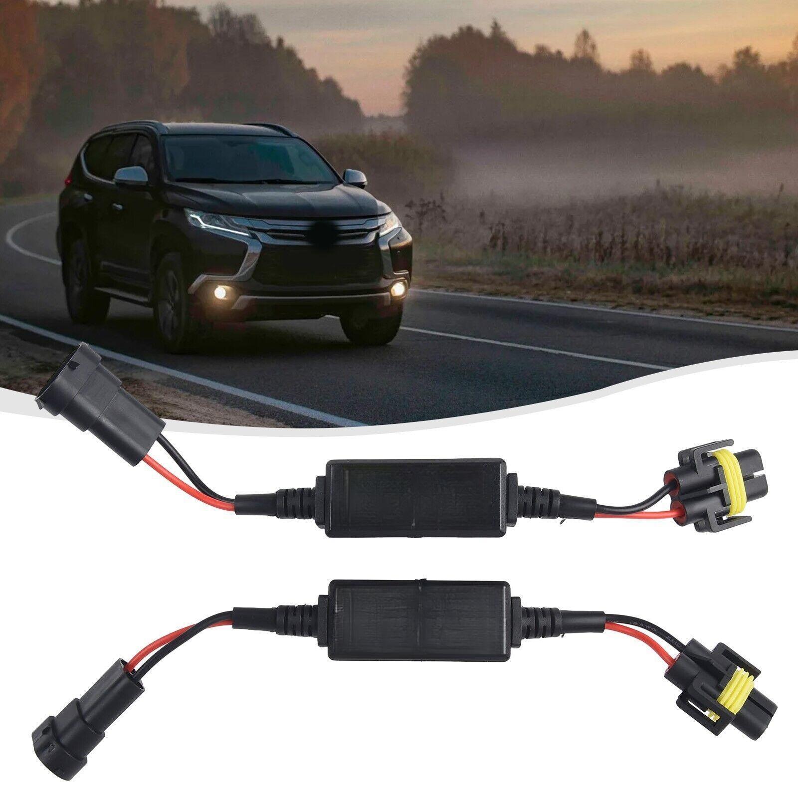 2Pcs Error LED Canbus Decoder For LED Car Headlight Bulb H8 H9 H11