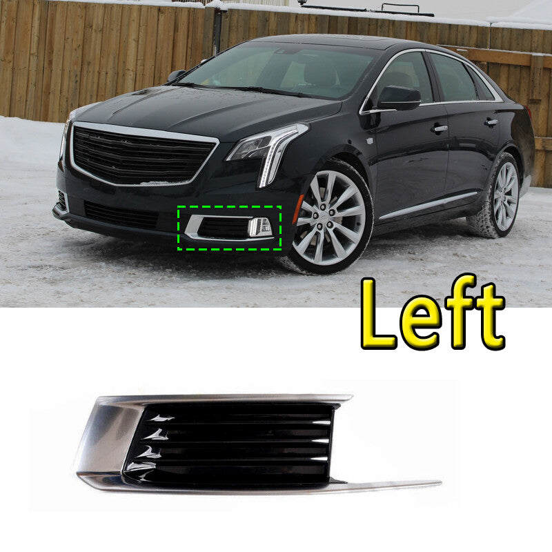 For 2018-2019 for Cadillac XTS Left Front Lower Bumper Grille Fog Light Cover