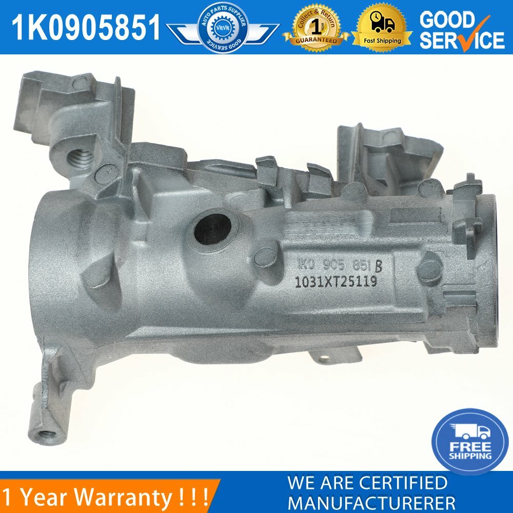 Ignition switch and steering lock housing for Audi A3 TT and for Volkswagen for Golf EOS