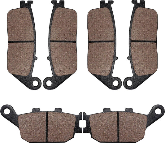 Front Rear Brake Pads for Kawasaki 650 Z650 ER 650 2017-2020 Z750 ZR750 07-2011