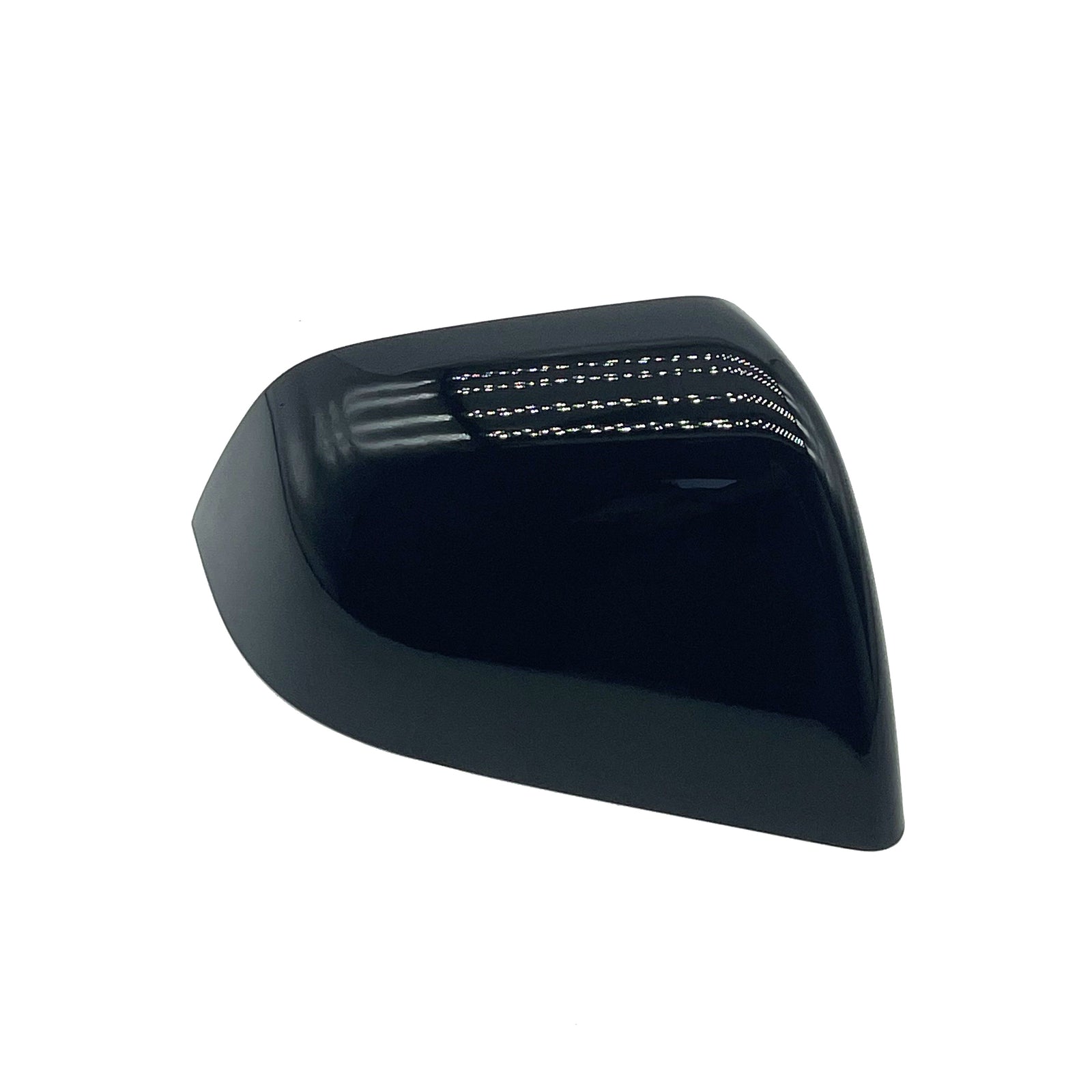 Black Rear Right View Side Mirror Cover Cap Pearl Skull Cap Fits for Tesla for Model Y