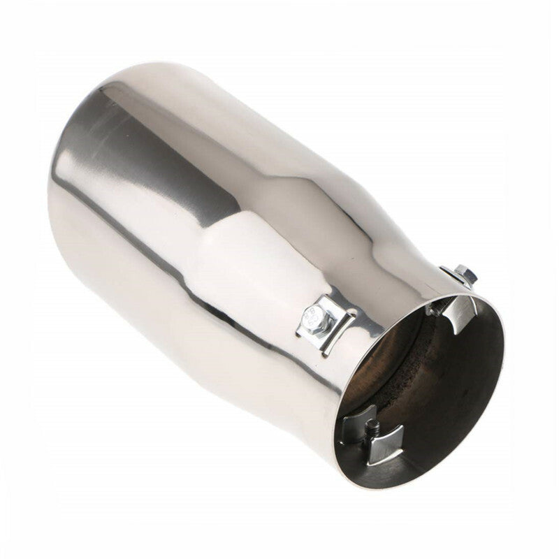 Car Modified Stainless Steel 76mm Exhaust Muffle Silencer Tail Pipe Tip Throat