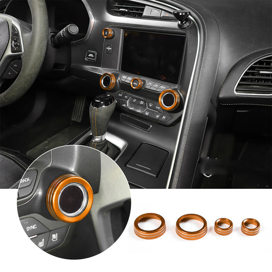 Carbon fiber exterior center control air socket trim frame for Subaru WRX 2021-23