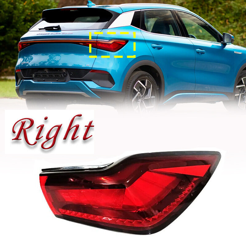 Right rear LED taillight external accessories for BYD ATTO 3 Yuan Plus 2022-23