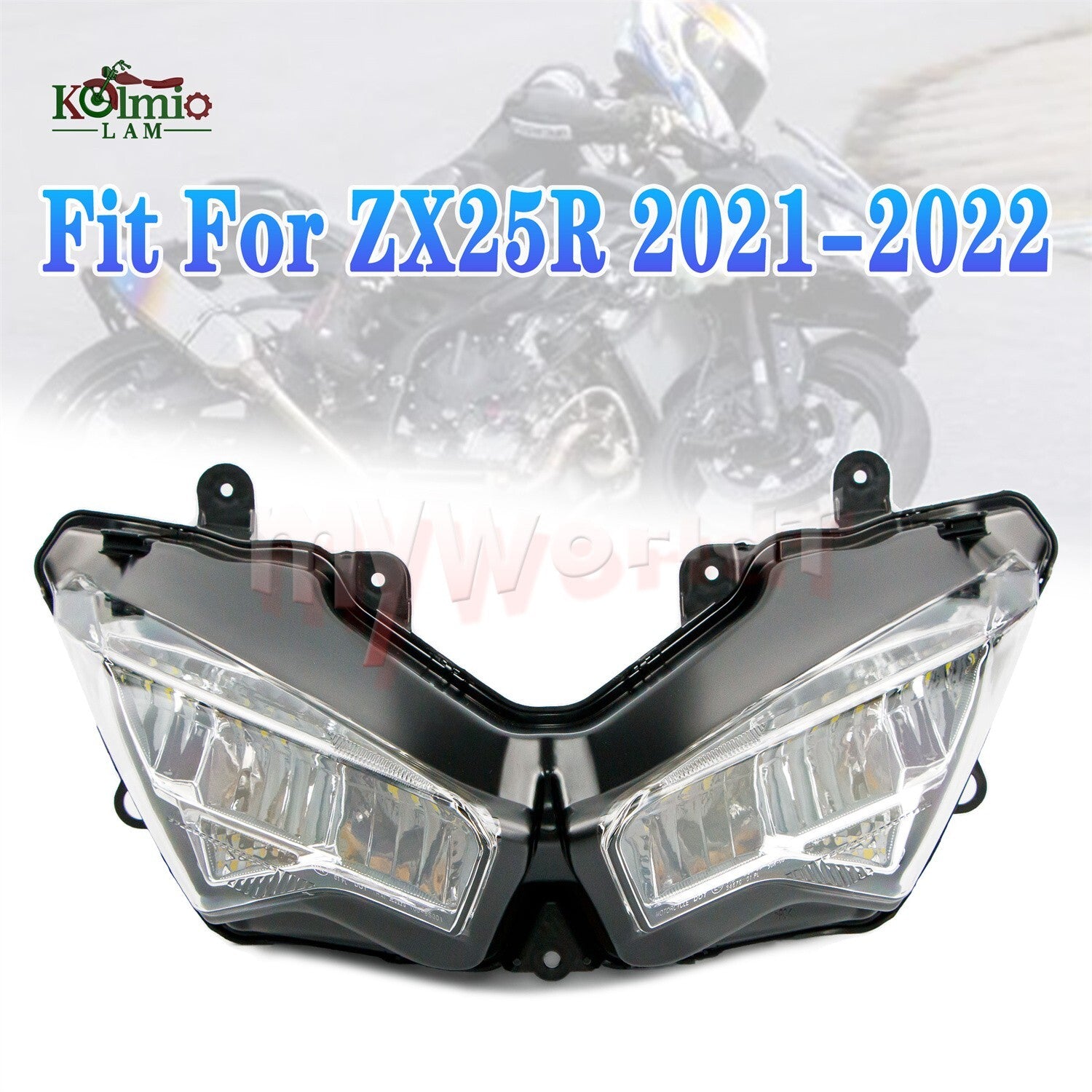 Fit for KAWASAKI ZX25R 2021-2022 Headlight Front Lighting Lndicator Light