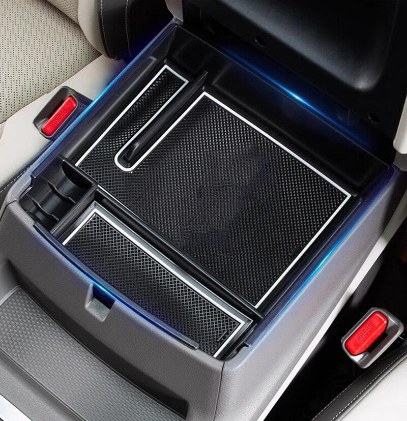 for Kia Carnival 2022-2024 Inner Console Armrest Storage Box Car Organizer Tray