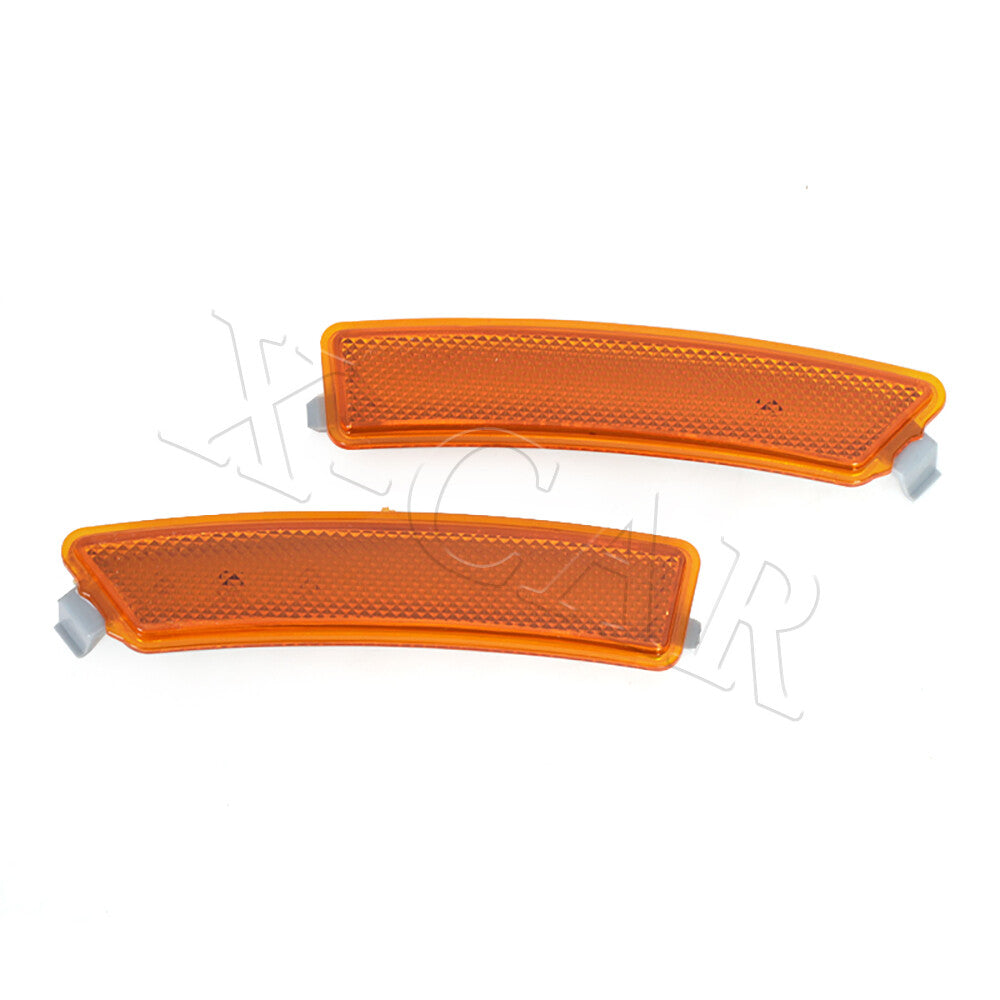 1 Pair Front Bumper Reflector Side Marker Light Lamp for LINCOLN MKZ 2013-2016