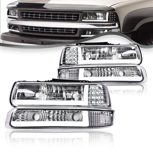 LED DRL 99-02 Snow Country Silverado 1500 2500 Seawater + Youth Stone