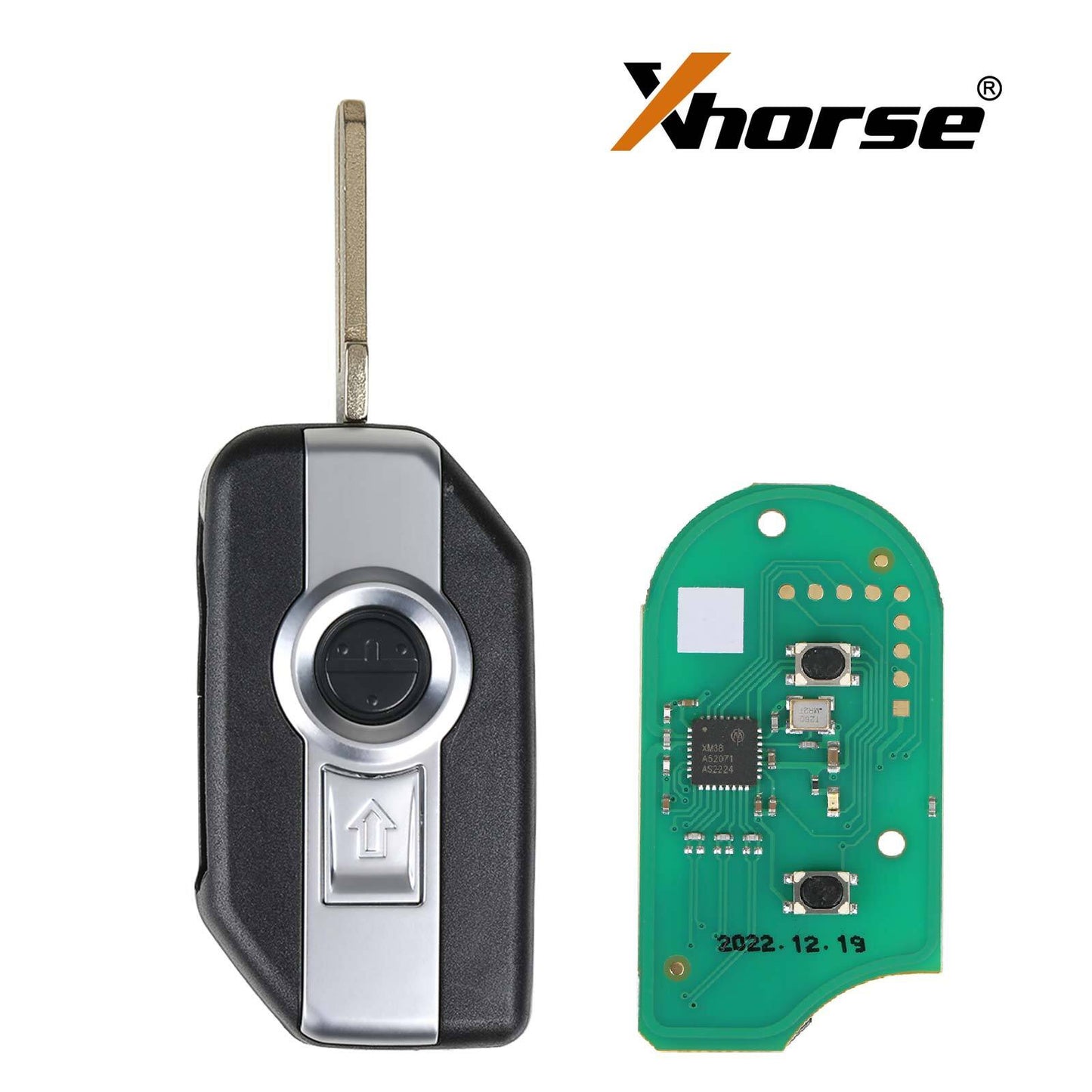 XSBMM0GL for BMW Motorcycle for Smart Card Key With Shell Without LOGO