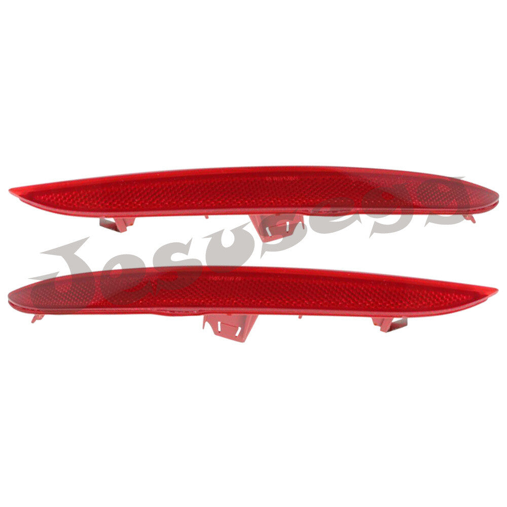 2x Rear Bumper Reflector Light Lens Left +Right Fits for BMW X4 Series F26 2013-16