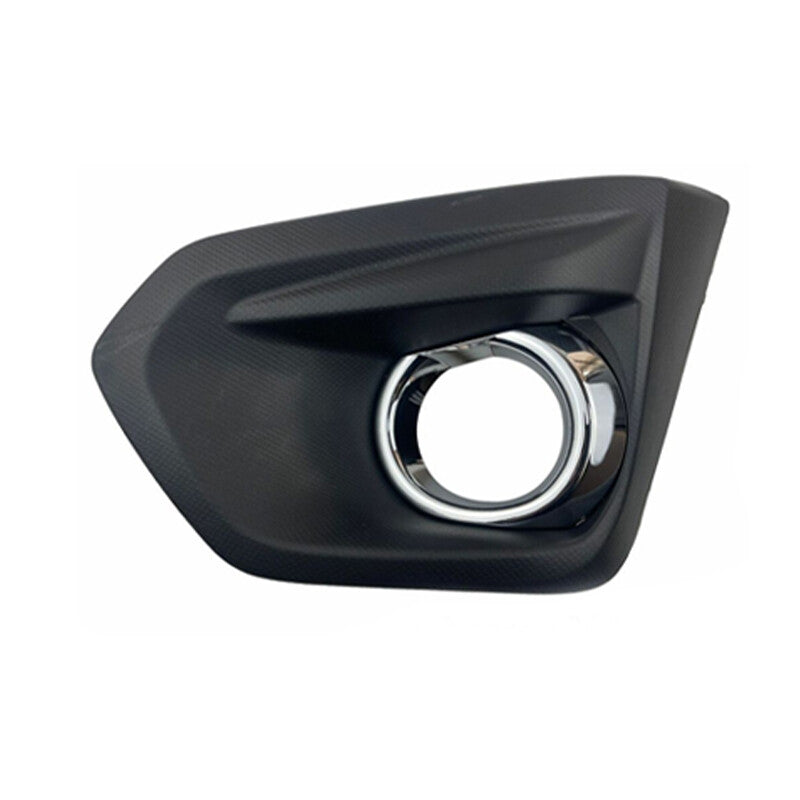 Pair Front Fog Light Bezel Set W/Glossy Black Trim for Subaru Impreza 2012-2014