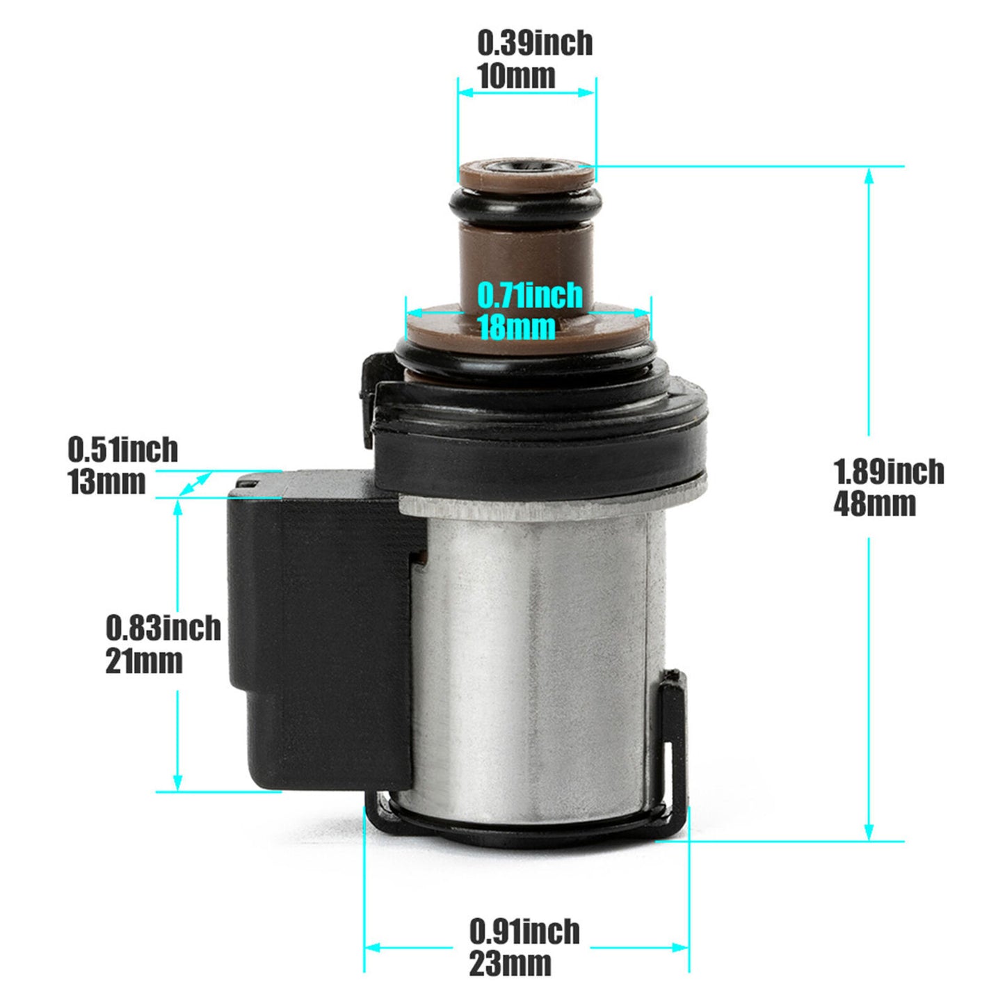 4PCS TR580/690 Torque Converter Lock-Up Solenoid AWD for Subaru Lineartronic CVT