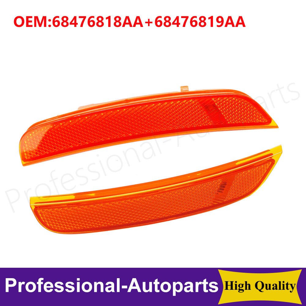 1Pair Front Left+Right Bumper Side Marker Light Lamp For 2021-2023 for Dodge Durango