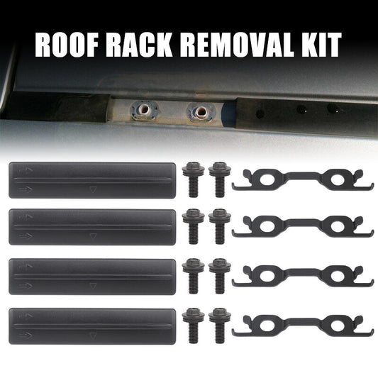 Roof Rack Removal Kit With Covers for Toyota 4Runner 2004-2018 Rav4 2006-2017