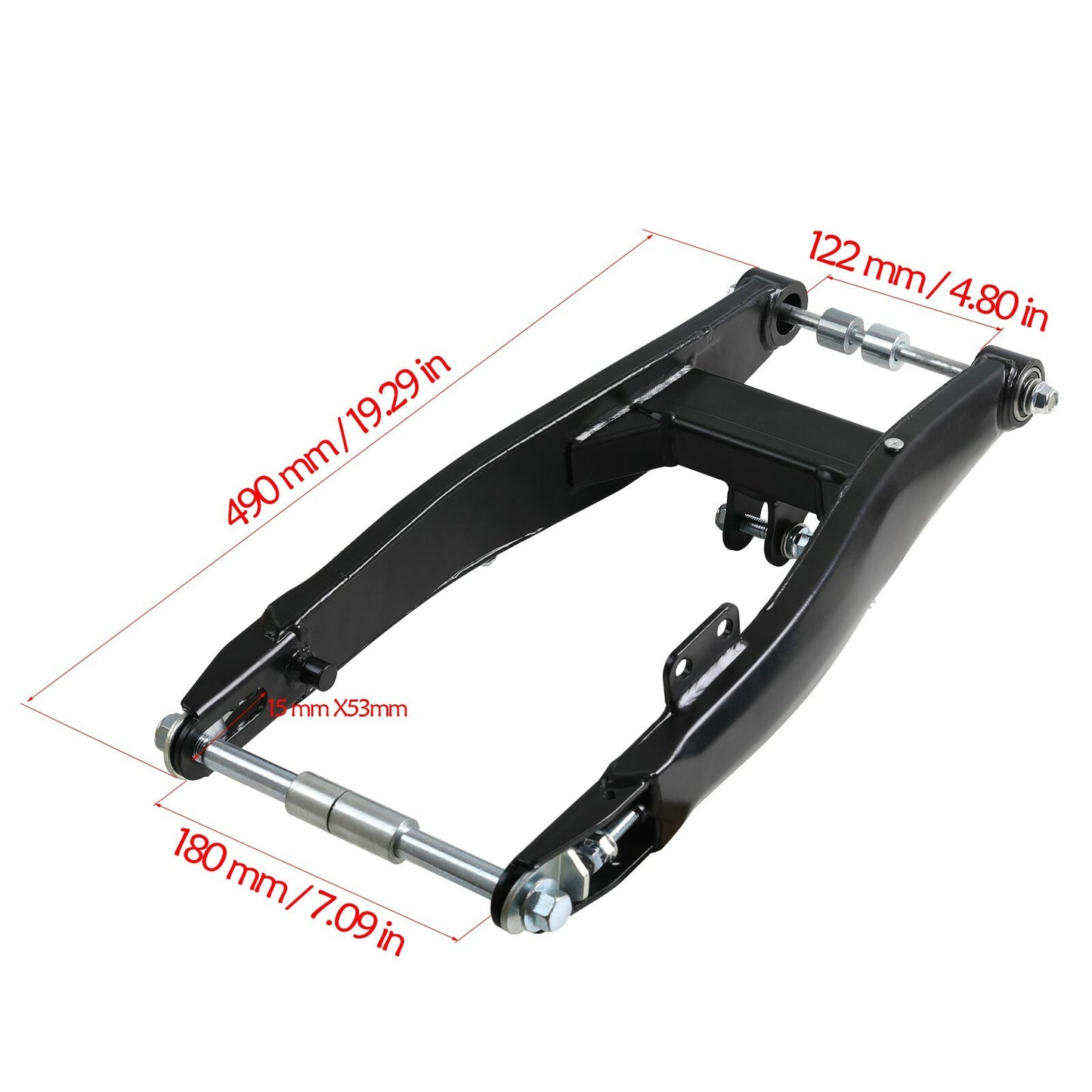 Front fork end + rear swingarm + 14-inch + 12-inch wheels, disc brake, CRF70 XR50 bicycle
