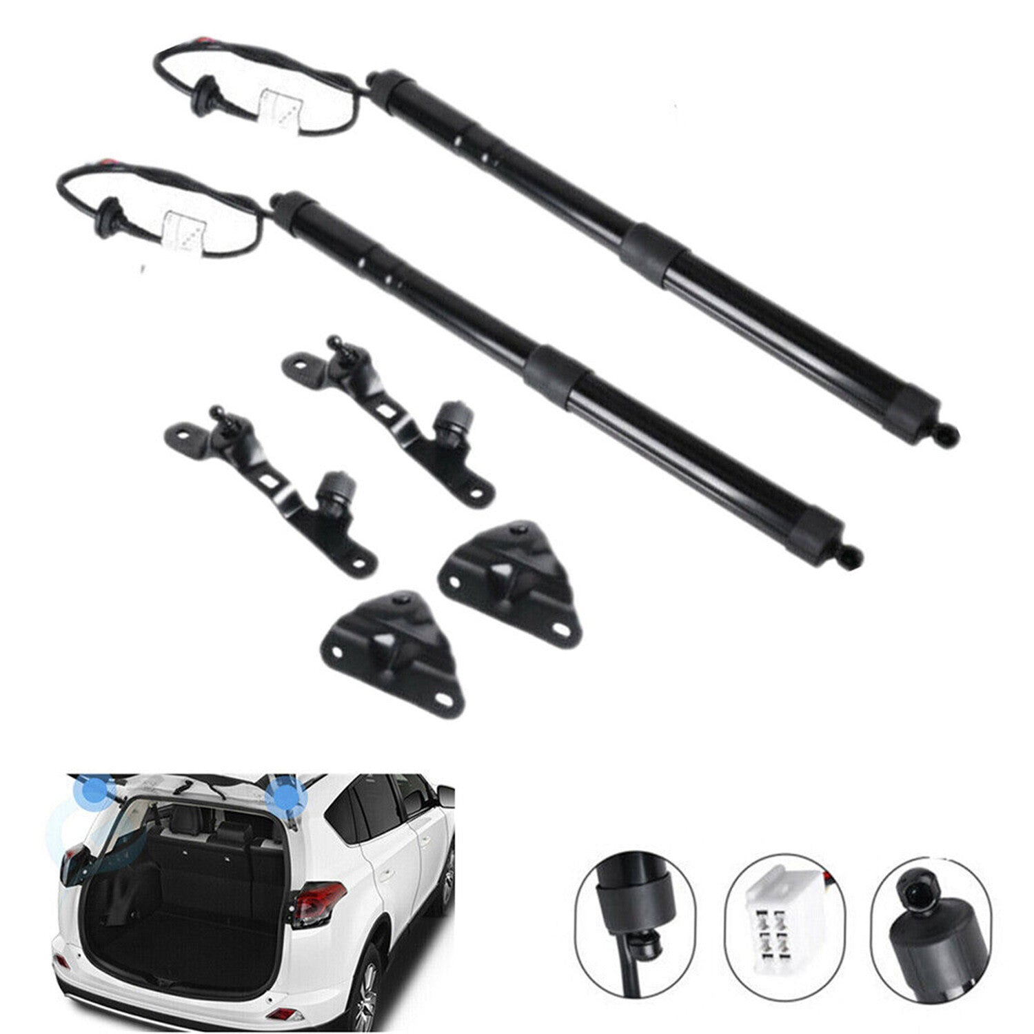 2PCS Rear Tailgate Power Lift Support Left  Right for Toyota RAV4 2013-2018 NEW