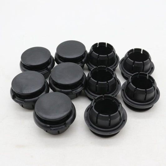 10-Piece Pack of Truck Pickup Door Trim Panel Fixing Clips and Rivets for Ford N802900