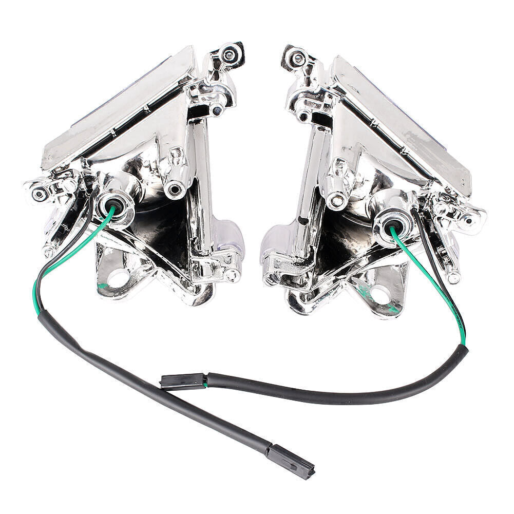 Turn Signal Blinker Lamp Indicator Clear Lens for Kawasaki ZX10R 04-05 12V