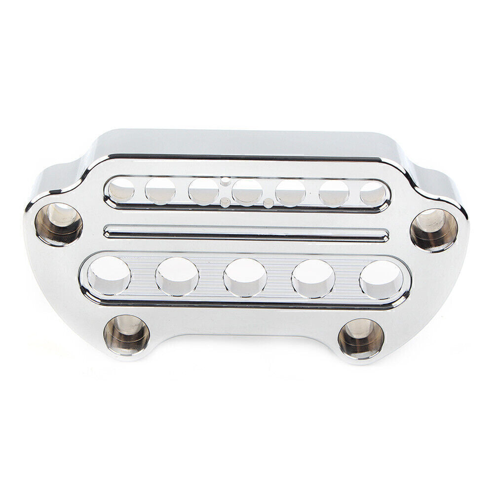 Fit for Harley Sportster XL883 XL1200 Dyna Indicator Handlebar Top Clamp Motorcycle