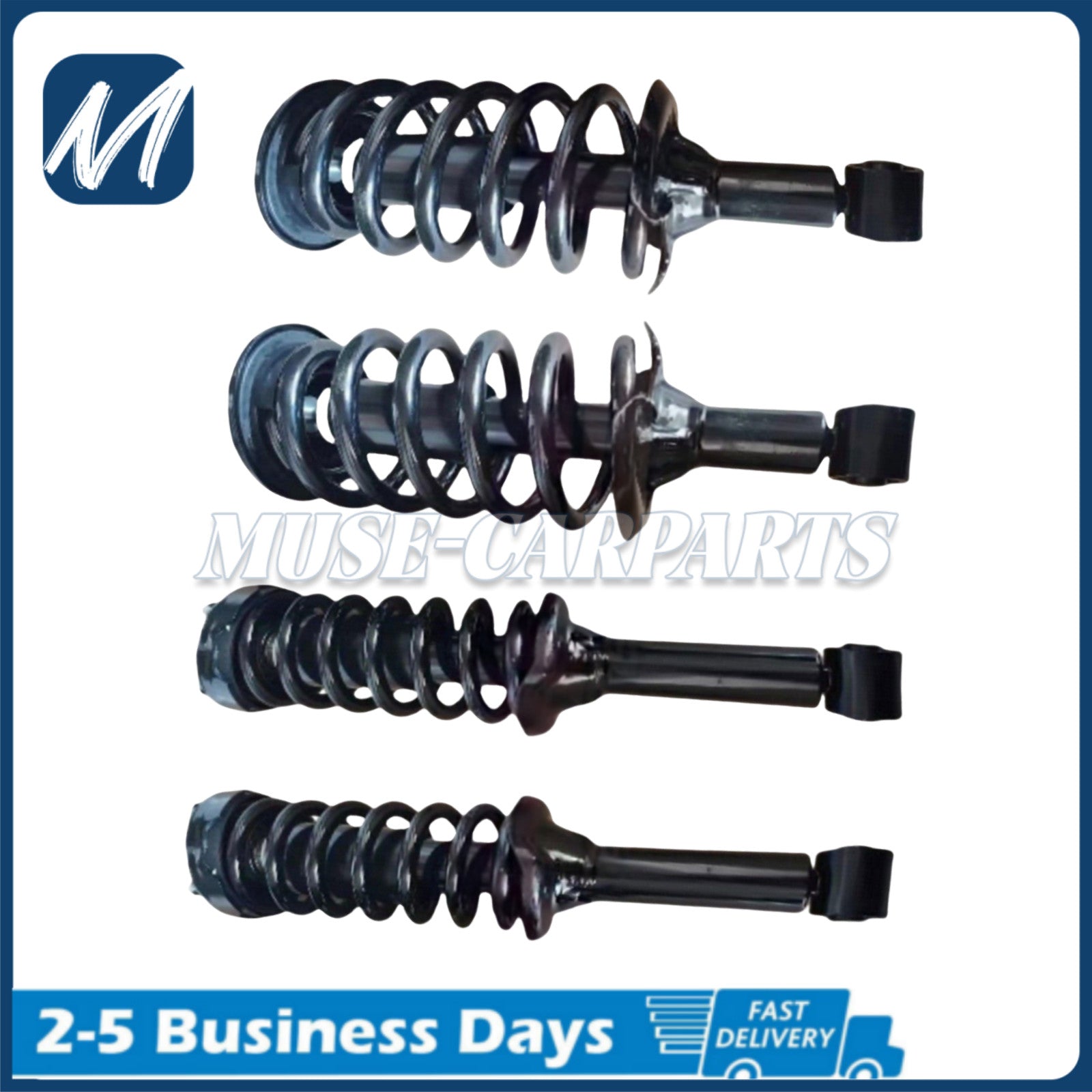 2x Front ABC Hydraulic Shock Struts Fit for Mercedes SL-Class R231 SL65 63 AMG 13-19