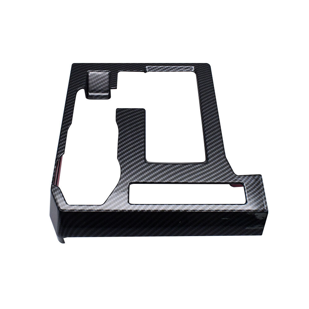 Fit for Toyota Tacoma SR SR5 2024+ Carbon Fiber Look Gear Shift Panel Cover Frame