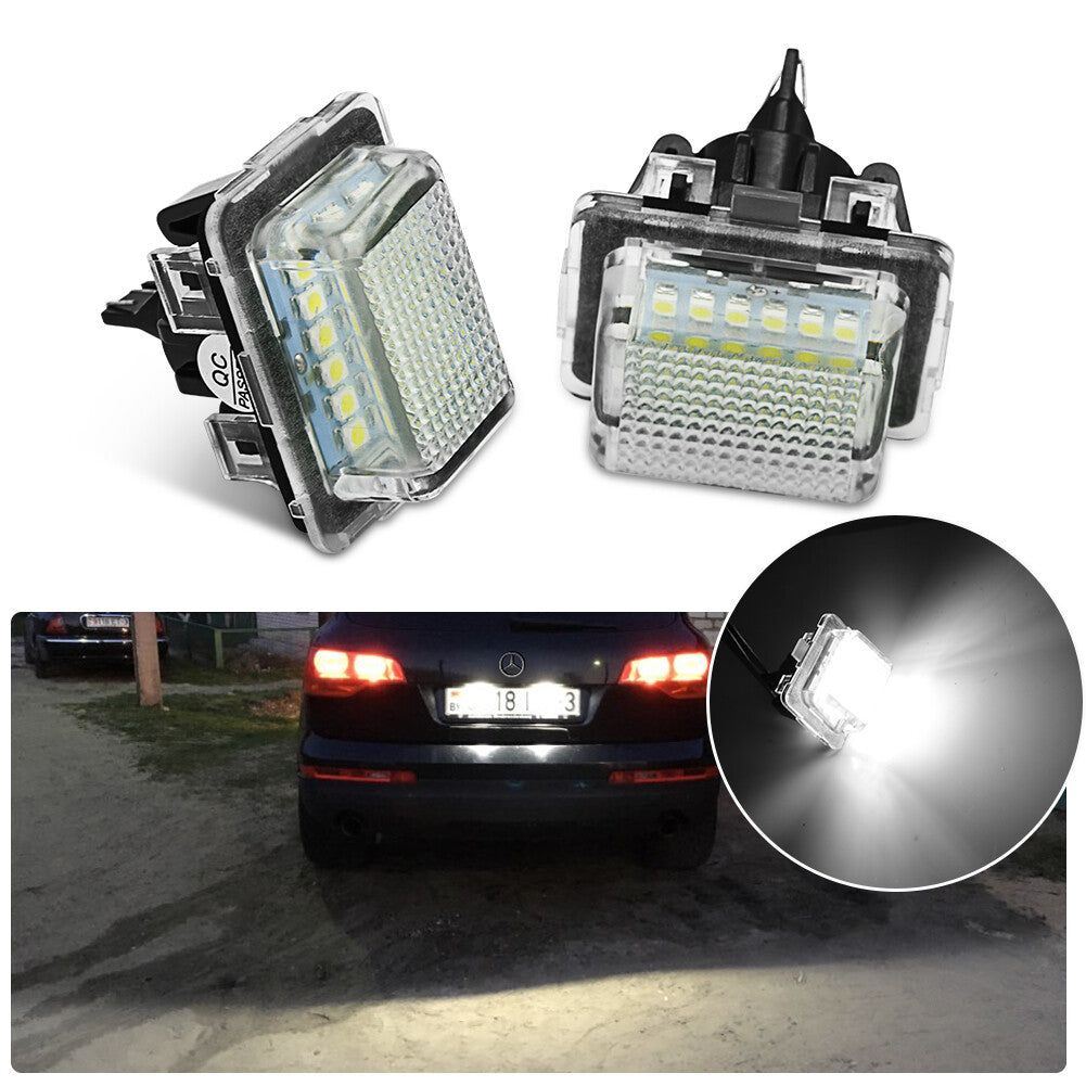 License plate lighting LED suitable for Mercedes-Benz W204 W212 W216 W221 W207