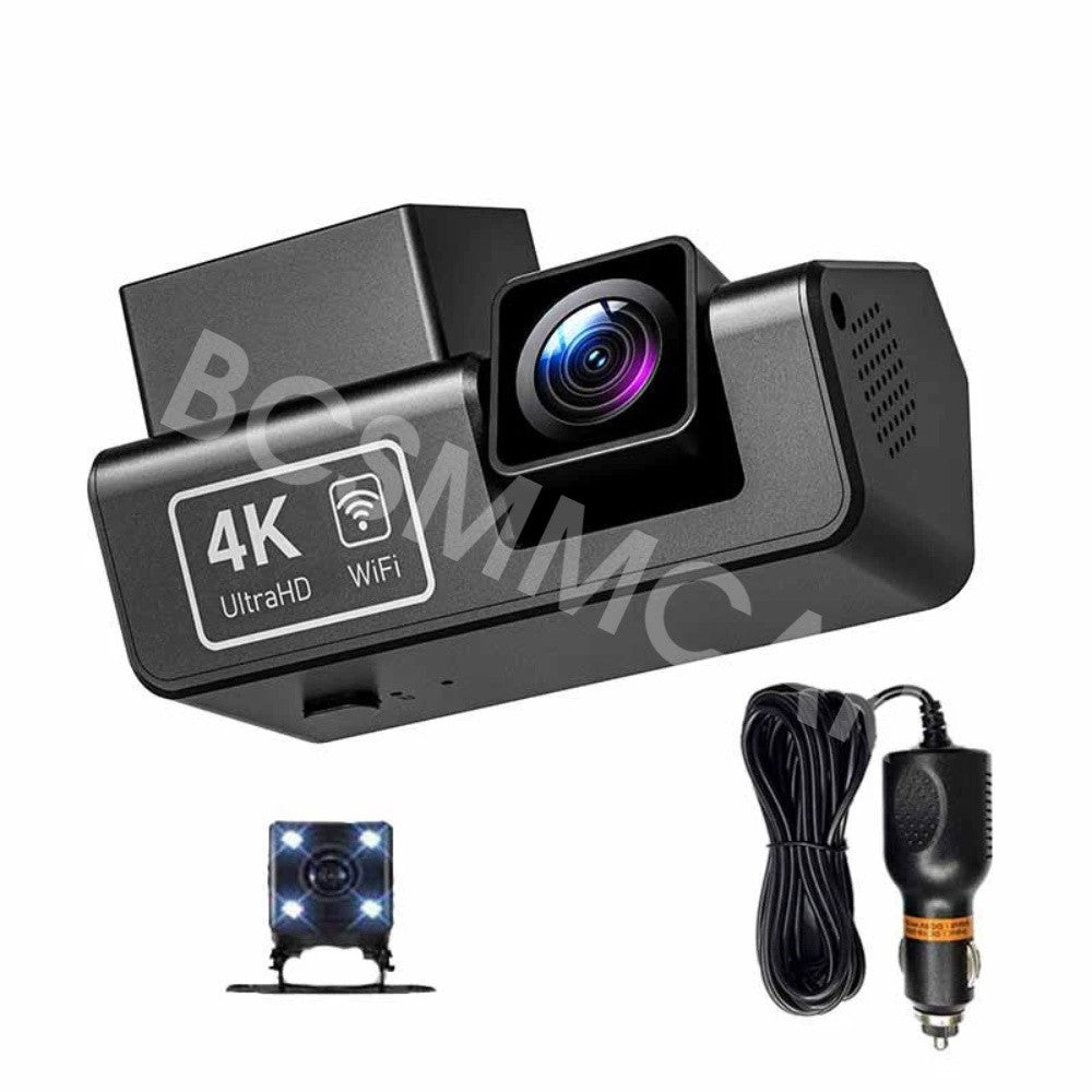 HD 1080P Loop Recording Car DVR Dual Lens Dash Cam WiFi Video Recorder Camera