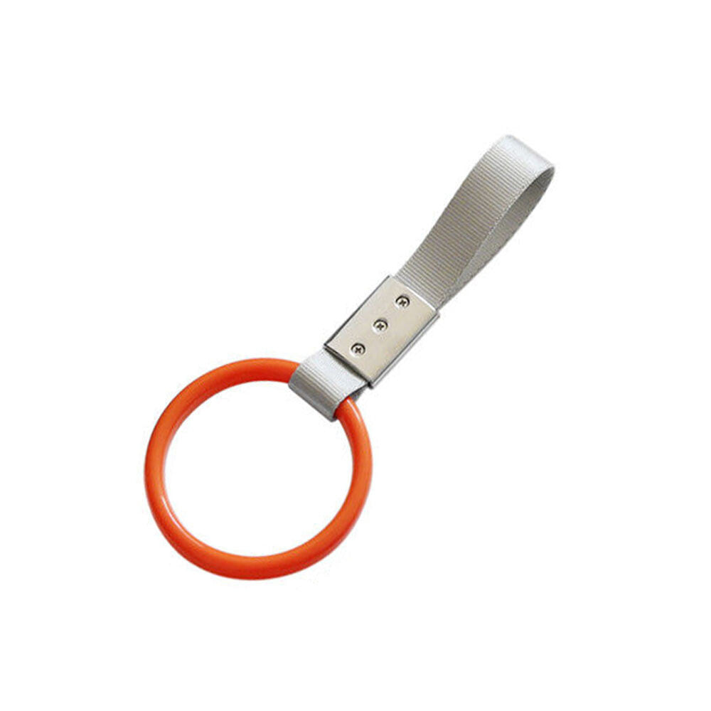 Tsurikawa Handle Subway Ring Train Bus Hand Strap Drift Charm JDM Bosozok Orange